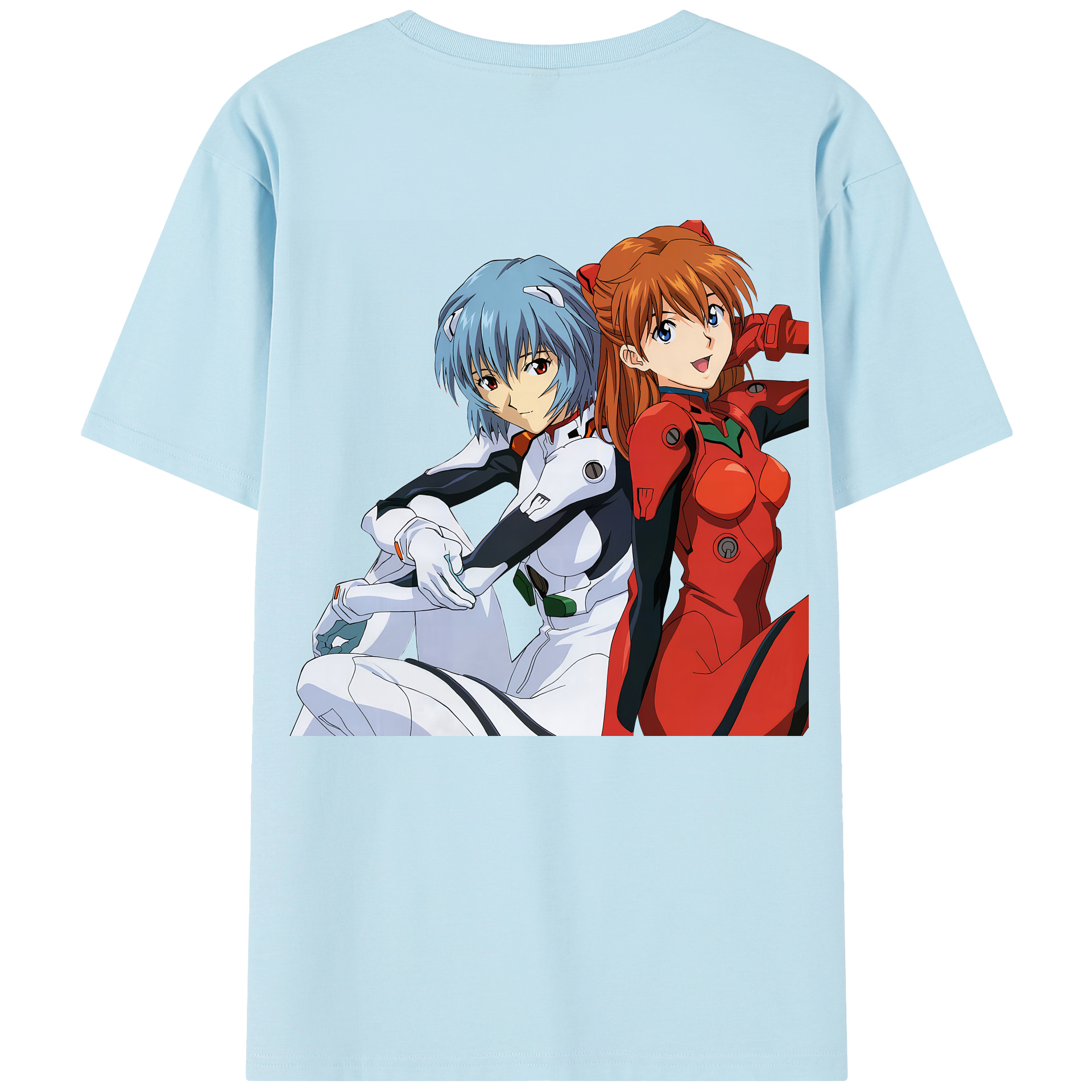 （画像用） EVA 新世紀エヴァンゲリオン 綿100％半袖Tシャツ（背面プリント）